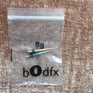 Rainbow Metallic Tapers 8 Gauge